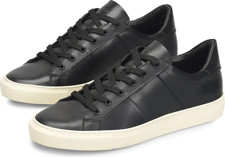 Born Reserve Low Top Men's Lace-up Boots Black : 11 M (D), Leather
