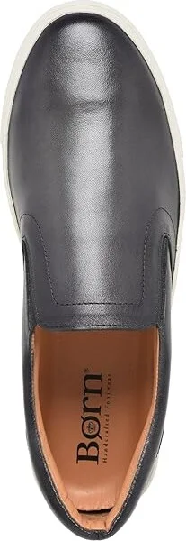 Born Reserve Slip-On Men's Lace-up Boots Dark Grey : 9.5 M (D), Leather - Image 2