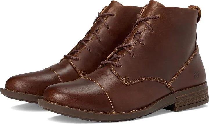 Born Ryker Men's Boots Brown (Wood) : 8.5 M (D), Leather/Suede