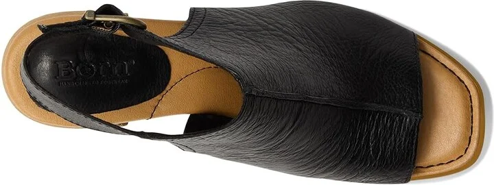 Born Sage Women's Zip Boots Black : 6 M, Leather/Rubber/Suede - Image 2