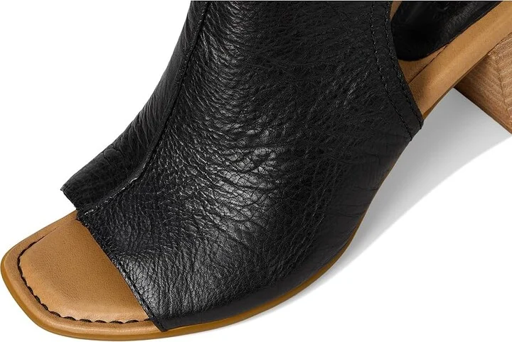 Born Sage Women's Zip Boots Black : 6 M, Leather/Rubber/Suede - Image 7