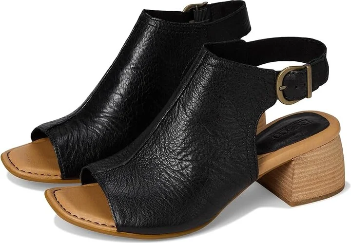 Born Sage Women's Zip Boots Black : 6 M, Leather/Rubber/Suede