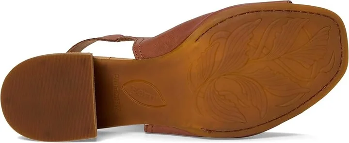Born Sage Women's Zip Boots Brown (Luggage) : 7 M, Leather/Rubber/Suede - Image 3