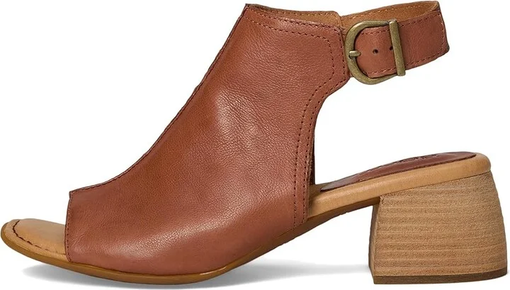 Born Sage Women's Zip Boots Brown (Luggage) : 7 M, Leather/Rubber/Suede - Image 6