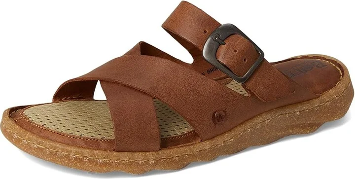 Born Salas Women's Sandals Brown/Syrup : 11 M (B), Leather - Image 5
