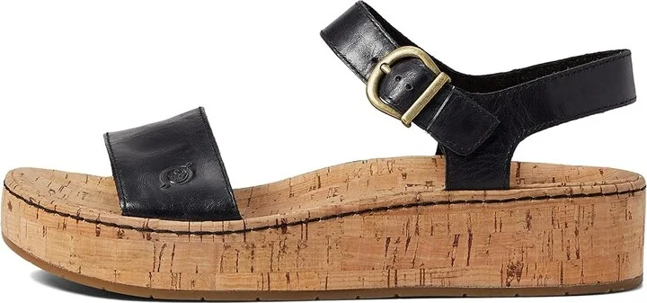Born Sari Women's Shoes Black : 6 M (B), Leather - Image 6