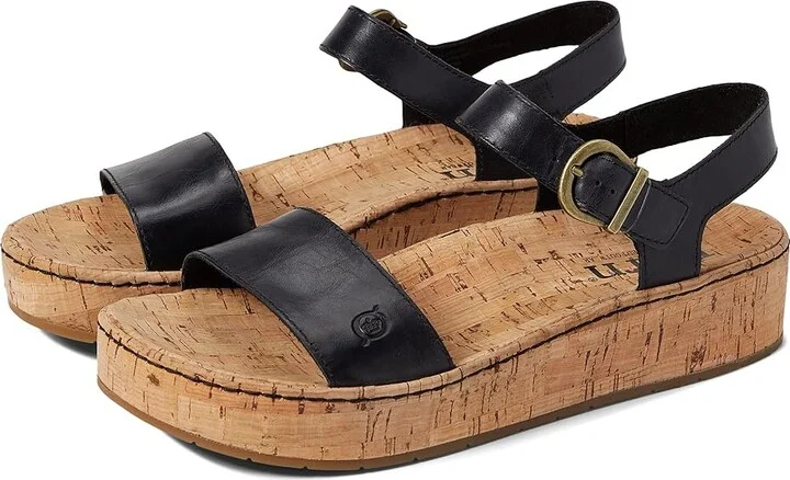 Born Sari Women's Shoes Black : 6 M (B), Leather
