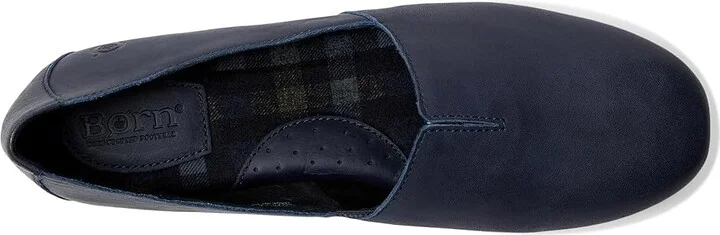 Born Sebra Women's Slip on Shoes Navy Full Grain Leather : 6 M (B) - Image 3