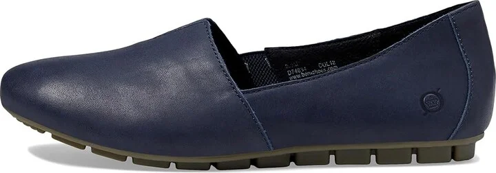 Born Sebra Women's Slip on Shoes Navy Full Grain Leather : 6 M (B) - Image 7