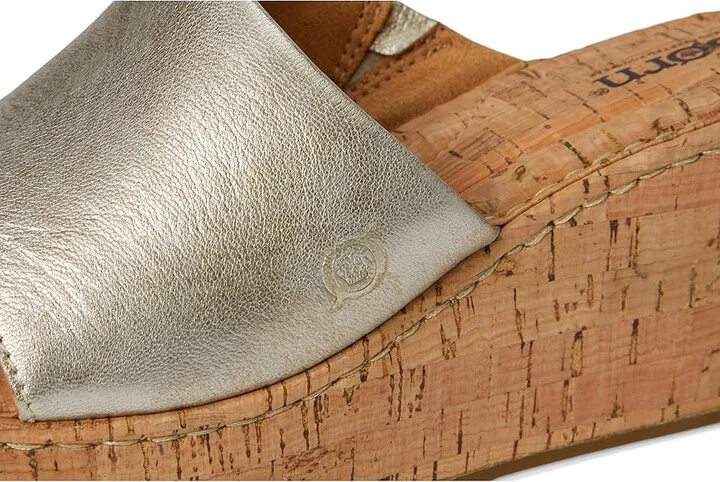 Born Shilo Women's Pull-on Boots Lt. Gold Panna Cotta : 8 M (B), Leather - Image 7