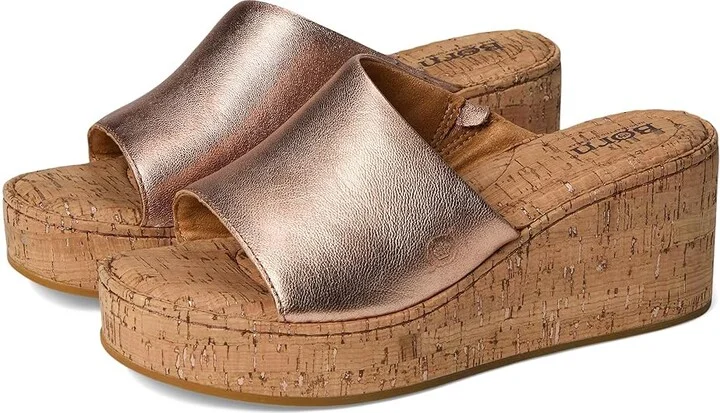 Born Shilo Women's Pull-on Boots Rose Gold : 11 M (B), Leather