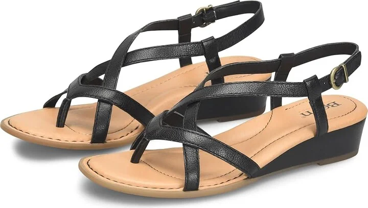 Born Sibyl Women's Shoes Black : 11 M (B), Leather/Rubber/Suede