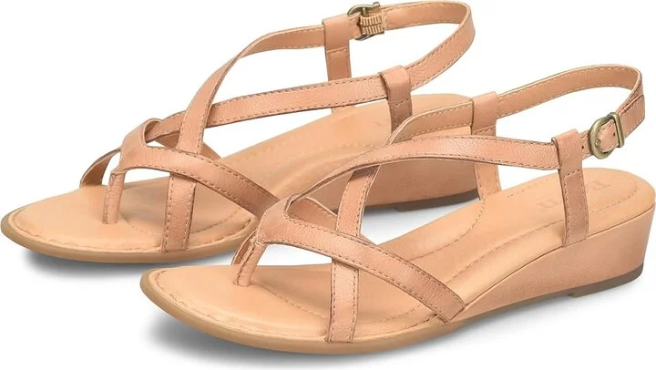 Born Sibyl Women's Shoes Natural : 10 M (B), Leather/Rubber/Suede