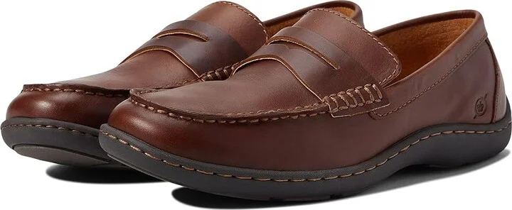 Born Simon III Men's Shoes Tan Full Grain : 8.5 M (D), Leather