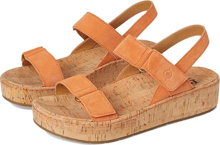 Born Sloan Women's Lace up casual Shoes Orange : 11 M (B), Leather