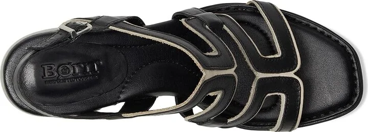 Born Sofia Women's Sandals Black (Black/Birch) : 6 M (B), Leather/Rubber - Image 2