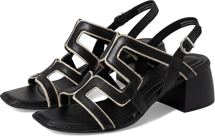 Born Sofia Women's Sandals Black (Black/Birch) : 6 M (B), Leather/Rubber