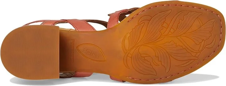 Born Sofia Women's Sandals Rust (Rust/Mango) : 6 M (B), Leather/Rubber - Image 3