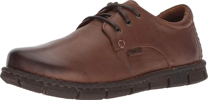 Born Soledad Men's Lace up casual Shoes Brown (Avana) Full Grain Leather : 8 M (D), Canvas - Image 2