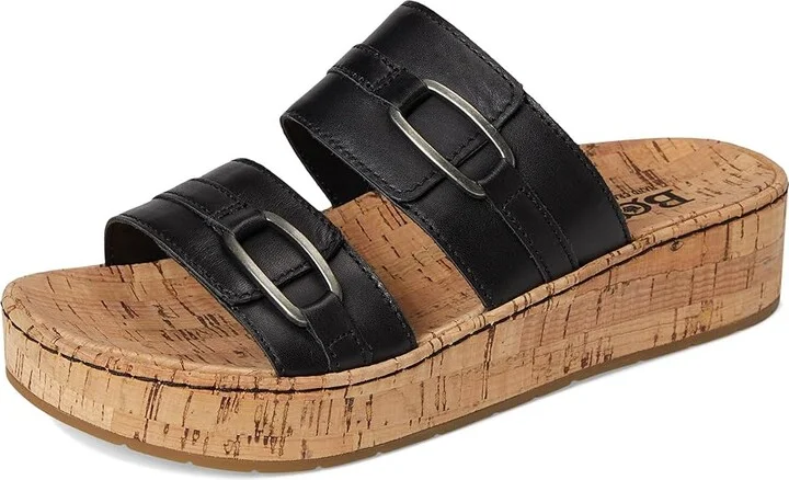 Born Solina Women's Sandals Black : 7 M (B), Leather - Image 5