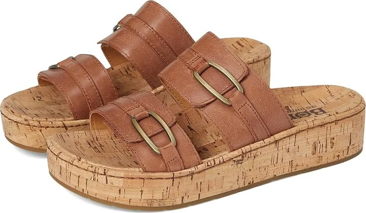 Born Solina Women's Sandals Brown Cuero : 6 M (B), Leather