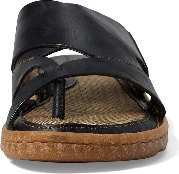 Born Sorja Sport Women's Sandals Black : 6 M, Full Grain leather - Image 3