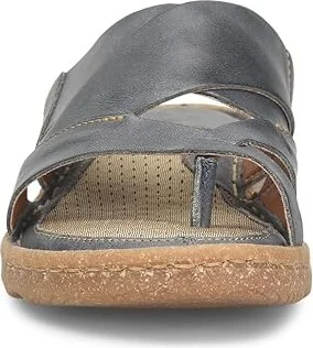 Born Sorja Sport Women's Sandals Navy : 10 M, Full Grain leather - Image 5
