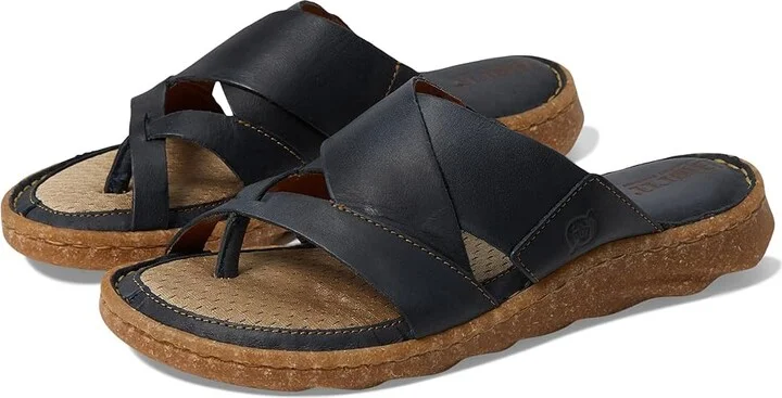 Born Sorja Sport Women's Sandals Navy : 10 M, Full Grain leather