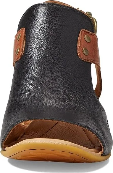 Born Sylvie Women's Shoes Black/Brown : 6 M (B), Leather - Image 2