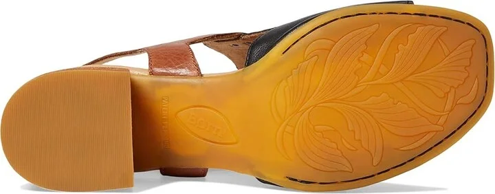 Born Sylvie Women's Shoes Black/Brown : 6 M (B), Leather - Image 3