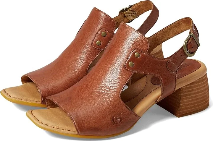 Born Sylvie Women's Shoes Brown Full Grain Leather : 7 M (B)
