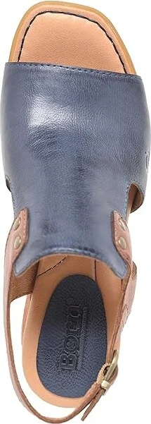 Born Sylvie Women's Shoes Navy : 6 M (B), Leather - Image 2