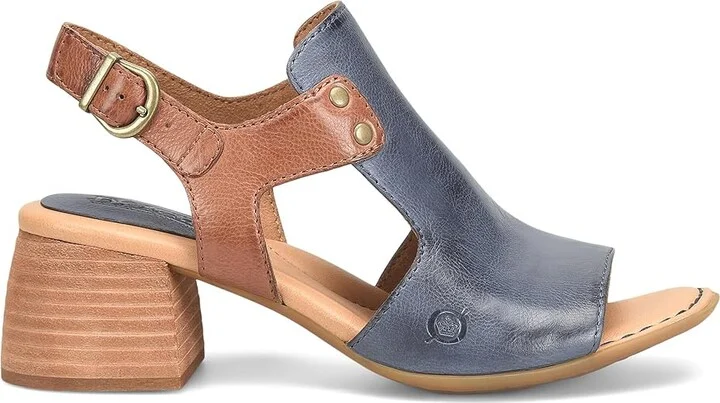Born Sylvie Women's Shoes Navy : 6 M (B), Leather - Image 6