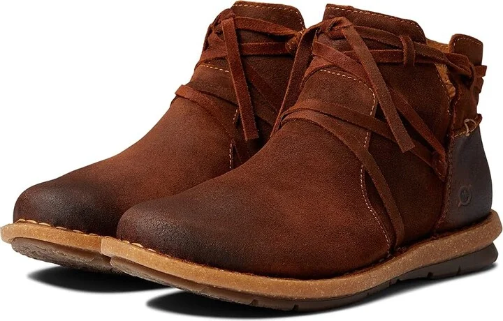 Born Tarkiln Women's Boots Glazed Ginger Brown : 6 M (B), Leather