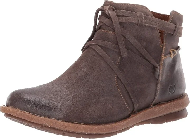 Born Tarkiln Women's Boots Grey Distressed : 6 M (B), Leather - Image 2