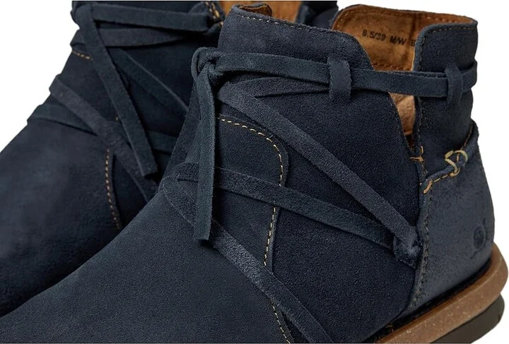 Born Tarkiln Women's Boots Navy Distressed : 7 M (B), Leather - Image 7
