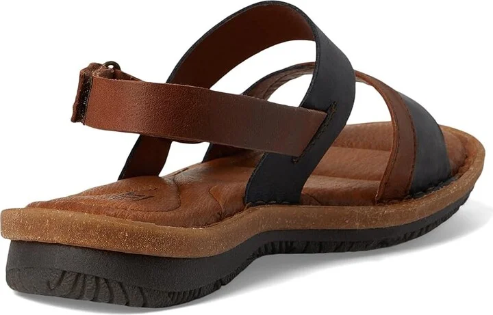 Born Taye Women's Sandals Black/Black/Syrup : 7 M (B), Leather - Image 4