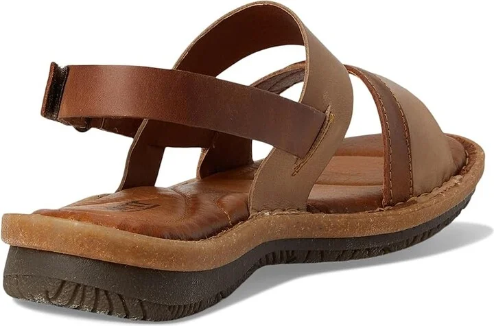 Born Taye Women's Sandals Brown/Syrup/Beige : 11 M (B), Leather - Image 4