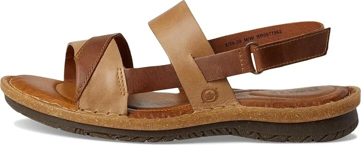 Born Taye Women's Sandals Brown/Syrup/Beige : 11 M (B), Leather - Image 6