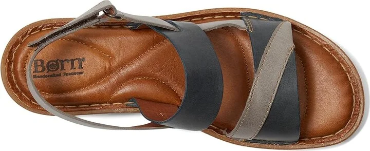 Born Taye Women's Sandals Navy/Galactic Lillac : 10 M (B), Leather - Image 2