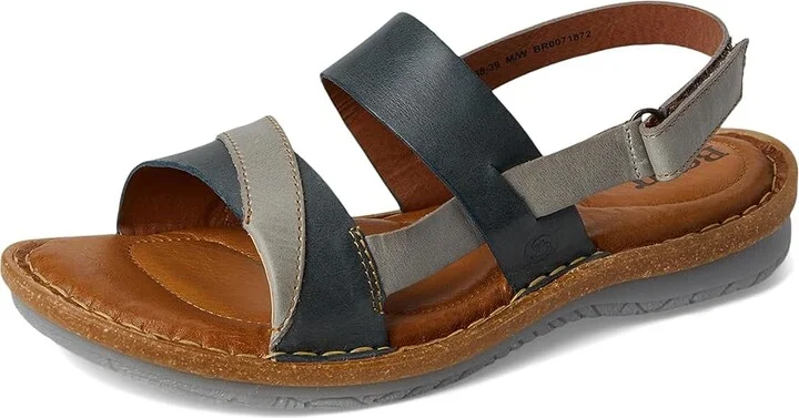 Born Taye Women's Sandals Navy/Galactic Lillac : 10 M (B), Leather - Image 5