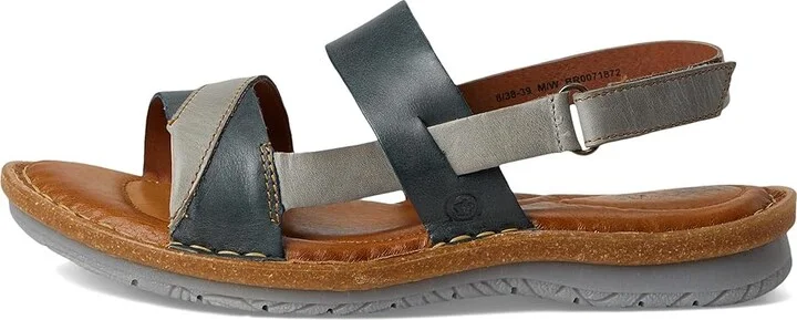 Born Taye Women's Sandals Navy/Galactic Lillac : 10 M (B), Leather - Image 6