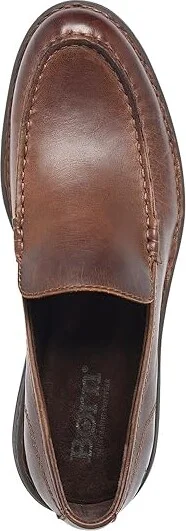 Born Thaton Men's Lace-up Boots Dark Brown : 10.5 M (D), Leather - Image 2