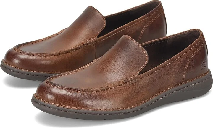 Born Thaton Men's Lace-up Boots Dark Brown : 10.5 M (D), Leather