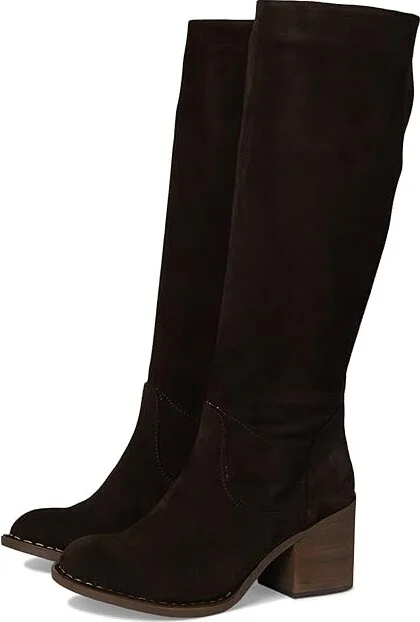 Born Thea Women's Slip on Shoes Chocolate (Espresso) : 8.5 M (B), Leather/Suede