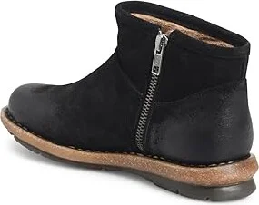 Born Tinley Women's Shoes Black 1 : 6.5 M (B), Leather/Suede - Image 4