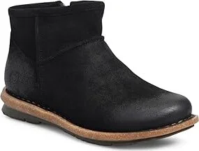 Born Tinley Women's Shoes Black 1 : 6.5 M (B), Leather/Suede - Image 5