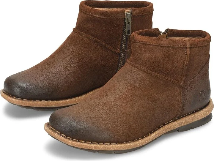 Born Tinley Women's Shoes Brown (Glazed Ginger) : 10 M (B), Leather/Suede