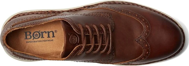 Born Tobias Men's Shoes Dark Brown Full Grain : 8 M (D), Leather - Image 2