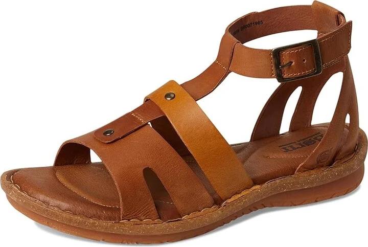 Born Tropi Women's Flat Shoes Orange/Terracota/Legna : 11 M (B), Leather - Image 5